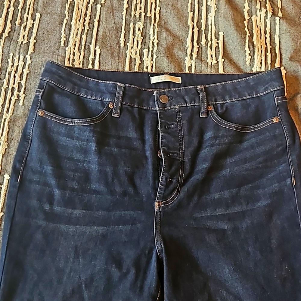 Super high rise skinny jean